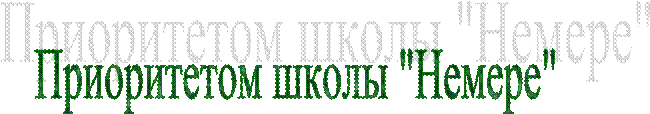 Приоритетом школы 'Немере'